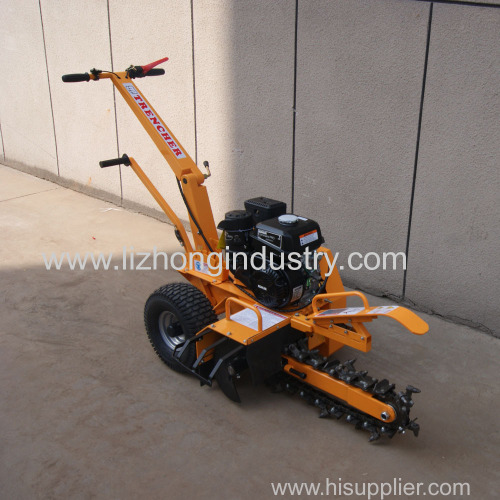 7hp or 15hp max trench depth 600mm pto trencher;Walk Behind Trencher