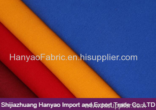 Yarn Card Dyed Drill Woven Fabric CVC 60/40 21x21 108x58 for Workwear Uniform