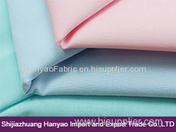 Plain Dyed Woven Fabric T/C 65/35 21x21 100x50 for Medical Care