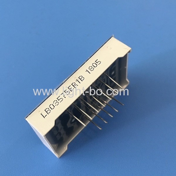 Super red 5 x 7 square dot matrix led display Row cathode column anode for Elevator position indicator
