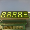 Super green 0.56&quot; 5 Digit 7 Segment LED Display Common anode for temperature controller