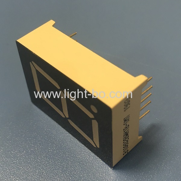 Ultra white 0.8inch 7 Segment led display common anode with White segments