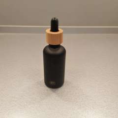 50ml black coating essential oil bottle