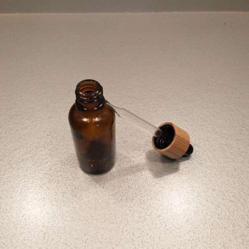 30ml Amber essential oil glass bottle