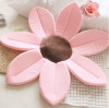 Hot-selling product soft colorful flower baby bath mat