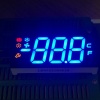 Multicolour Customized triple digit led display module for Refrigerator Control Panel