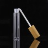 Natural Bamboo Cap Empty Lip Gloss Tube