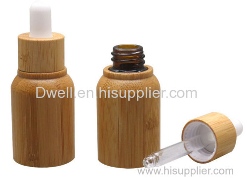 Natural Bamboo Essential Oil Dropper Bottle