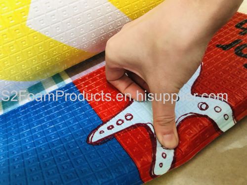 Customized High Elastic TPU film baby soft PU foam play mat