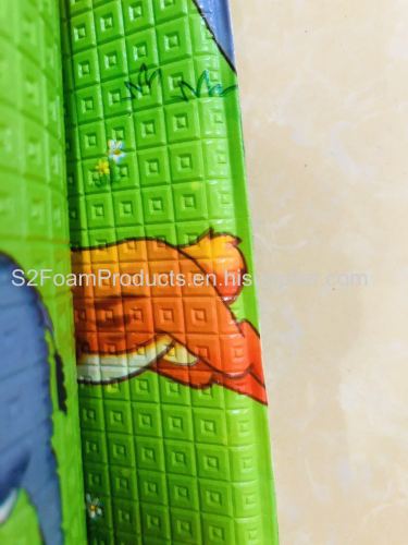 Customized High Elastic TPU film baby soft PU foam play mat