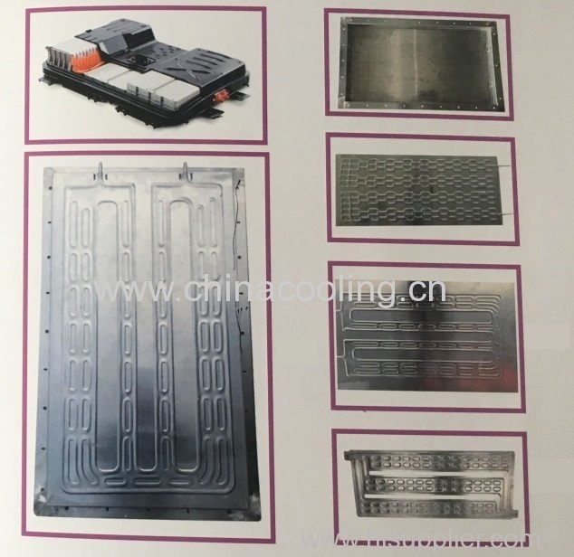 electric-car batteries electric-vehicle battery liquid-cooled plate single side inflated