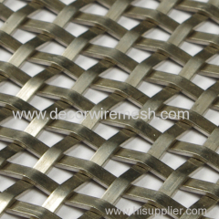 flat wire square mesh partition screen