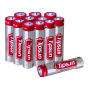 12 Pack Tipsun 1.5V AAA am4 LR03 Alkaline Battery