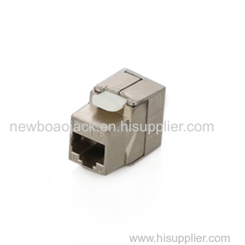 CAT5E&CAT6 CAT6A FTP 180 Degree Toolless Keystone Jack