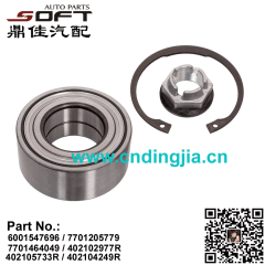 Wheel Bearing Repair Kit 6001547696 / 7701205779 / 402105733R / 402104249R / 7701464049 / 402102977R For Renault Largus