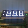 Custom design ultra white triple digit 7 segment led display for Temperature controller