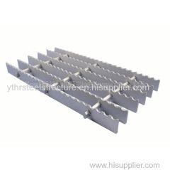 Serrated bar Aluminum Grating