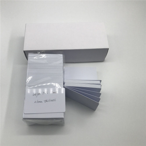 inkjet pvc card 0.6mm for Canon printer directly