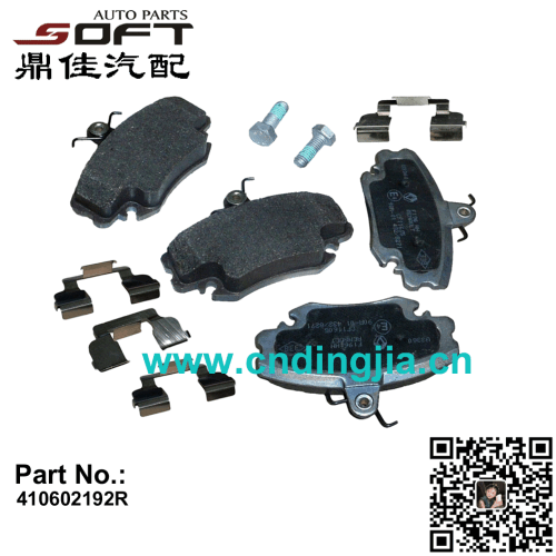 Front Brake Pads 410602192R For Renault Largus / Logan K4M / K7M / K7J / K9K / D4F