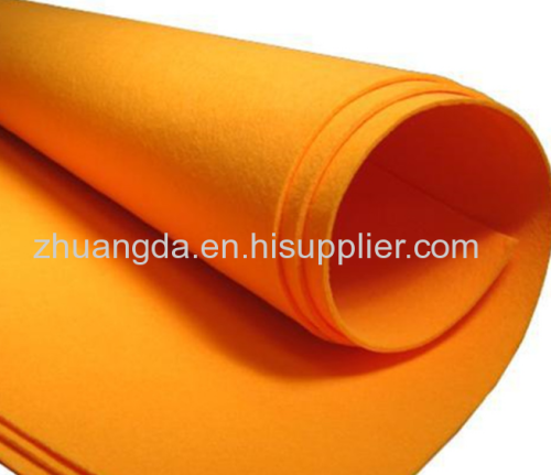 Color felt non-woven needled chemical fiber felt customized interior decoration sound insulation felt