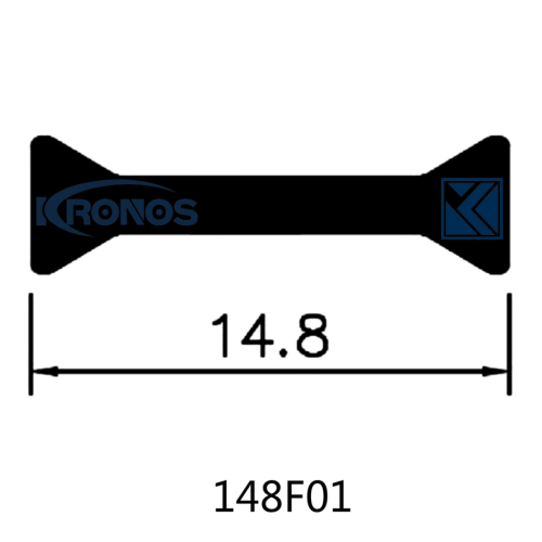 14.8mm Thermal Insulating Polyamide Strips for Aluminum Doors & Windows