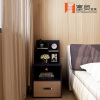 Modern All Aluminum Bedroom Furniture Bedside Table Nightstands