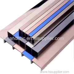 Custom hotel room decorative strip stainless steel trim