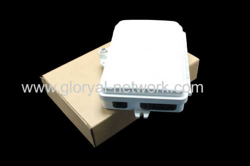 4 core port fiber optic splitter distribution box ABS outdoor FTTH Terminal Box