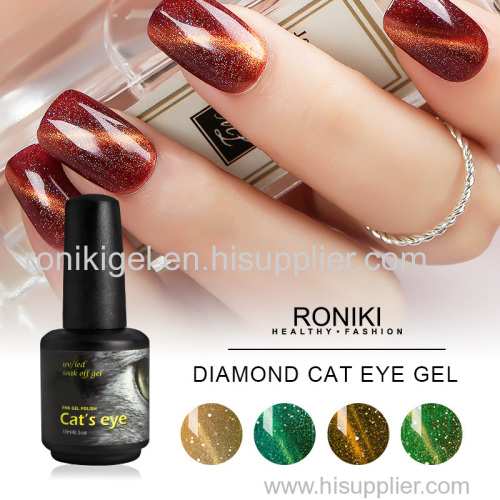 RONIKI Diamond Cat Eye Gel Polish Cat Eye Gel Cat Eye Gel Polish Cat Eye Gel factory Cat Eye Gel Wholesaler