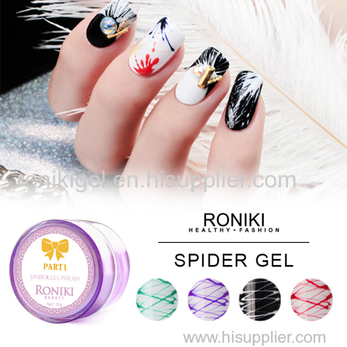 RONIKI Spider Gel Nail Art Gel Spider Gel Polish Nail Painting Color Gel