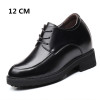 New Extra High 4.7 Inches Get Taller for Men Elevator Shoes Split Leather Height Increased Business Formal Derby Shoes