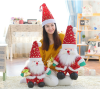 The new Christmas hat Christmas decoration quality super plush ball Christmas hat super thick
