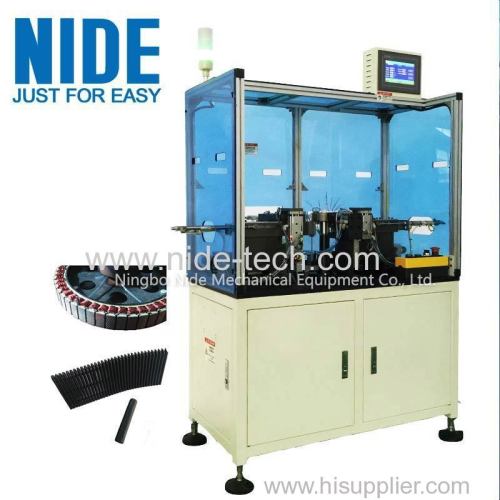 Double Station Wheel Motor Wedge Inserting Machine for Electrical bike