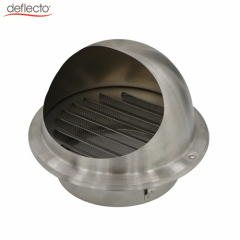 Rain Proof Stainless Steel Wall Air Vent Cap Vent Hood