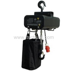 Motor Hoist for Aluminum Truss Roof Rigging