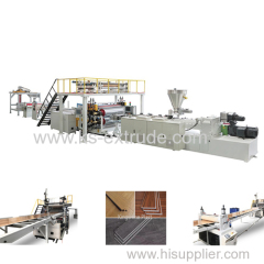 SPC Furniture Flooring Making Machine Line