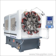 1.2-4.0mm 5 axis cnc versatile spring rotating forming machine