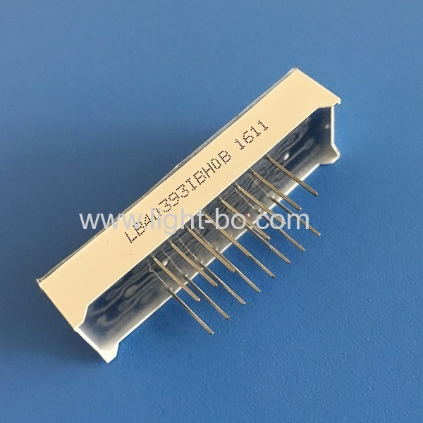 Ultra bright blue common anode 0.39" (10mm) 4-digit 7 segment led display for home appliances control