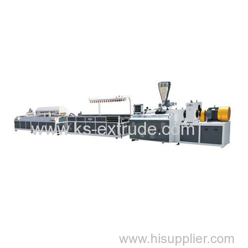 WPC Door Board Extrude Machine