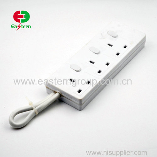 3 outlet surge protector extension socket
