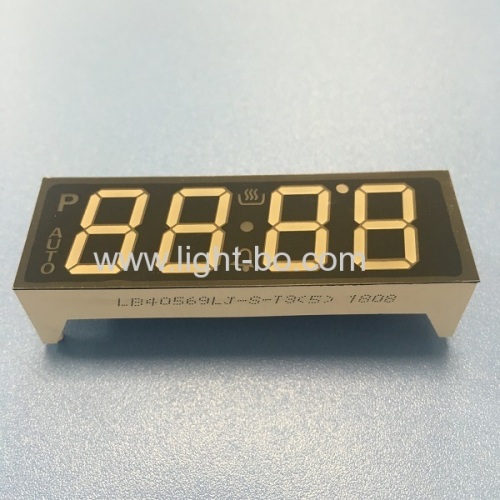 Customized 4 Digit Super Green 7 Segment LED Display for oven timer control