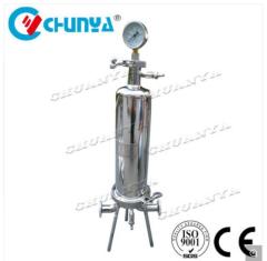 RO System Stainless Steel High Flow Filter Single Cartridge Filter