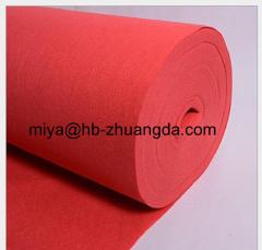 high quality wool felt material chemical ciliated felt to make carpet dust-proof pad heat insulation pad