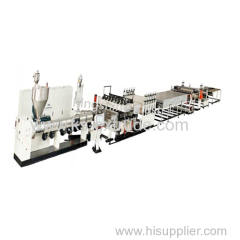 PP Hollow Construstion Board Making Line