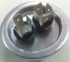 CBB65 Air-condition Capacitor Top Film Capacitor Cover Metal Top Lids D50mm 2+3+4