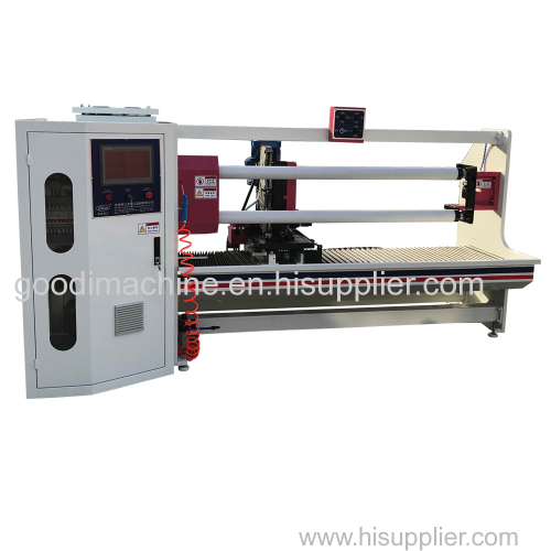 Double shaft bopp/pvc /masking adhesive tape cutting slitting machine