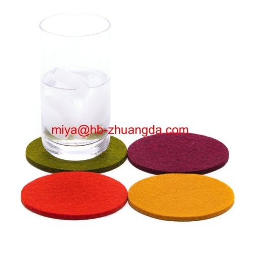 high quality wool felt material chemical ciliated felt to make carpet dust-proof pad heat insulation pad