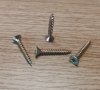 Chipboard screw - double CSK head - pozi drive - yellow zinc coated