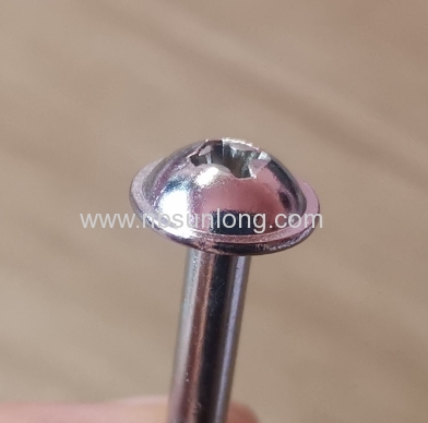 Self tapping screw - stainless steel - cross phillips head with flange