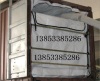 Zipper dry bulk container liner
